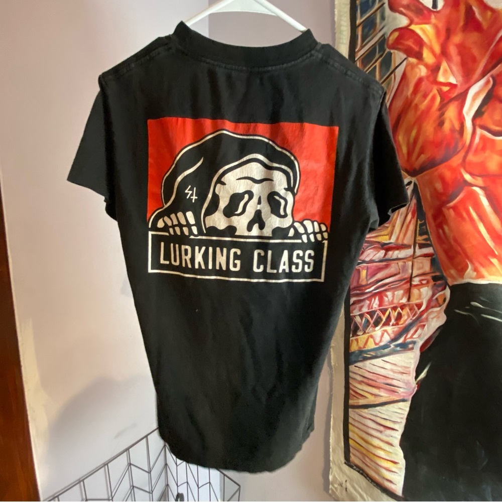 Lurking Class By Sketchy Tank Corpo Small Black T-Shirt
